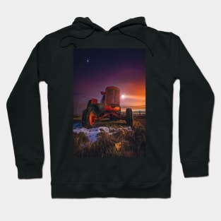 Red Cast Tractor Awakens Hoodie